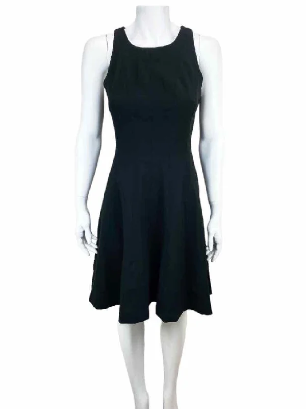 Banana Republic Women's Linear Seam Dress Black Size 4 with Tags