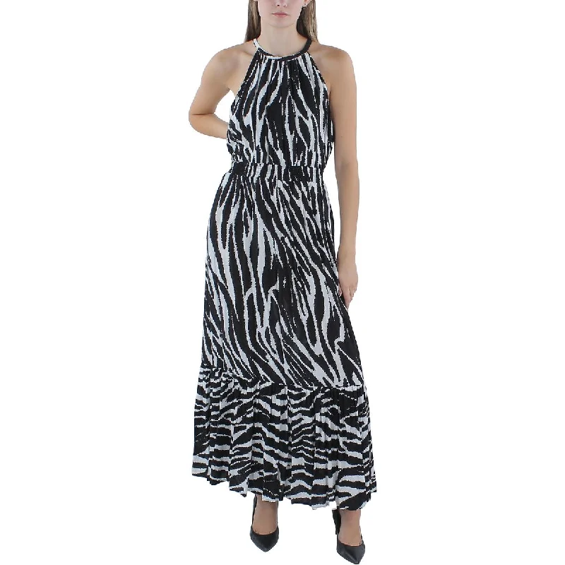 Womens Cotton Halter Dress