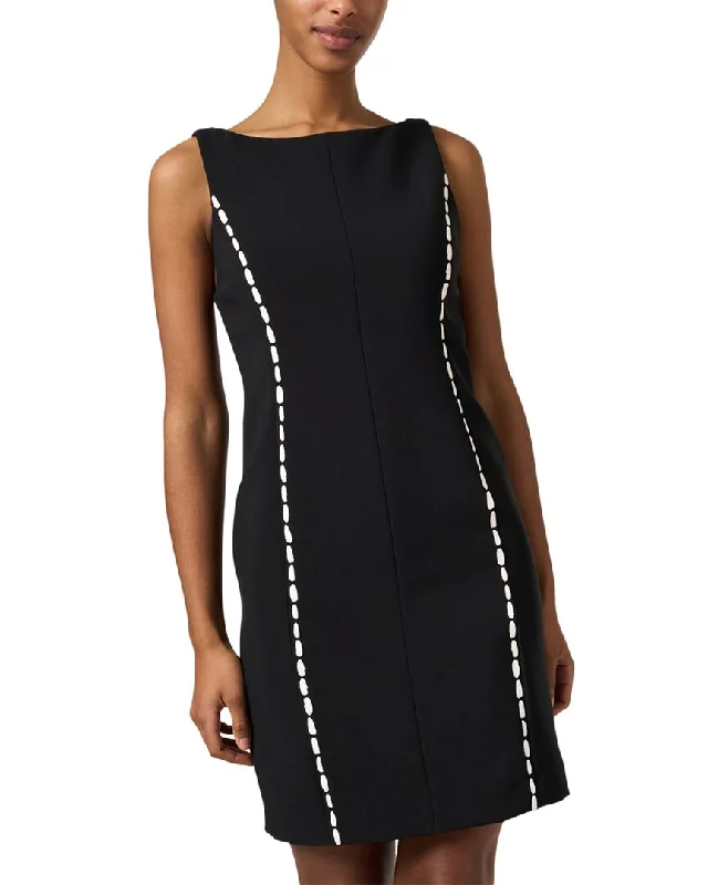 Emporio Armani Cady Sheath Dress