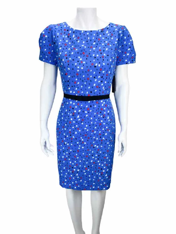 IMNYC Isaac Mizrahi, Women's Confetti Dot Dress, Blue/Multi, With Tags, Size 10