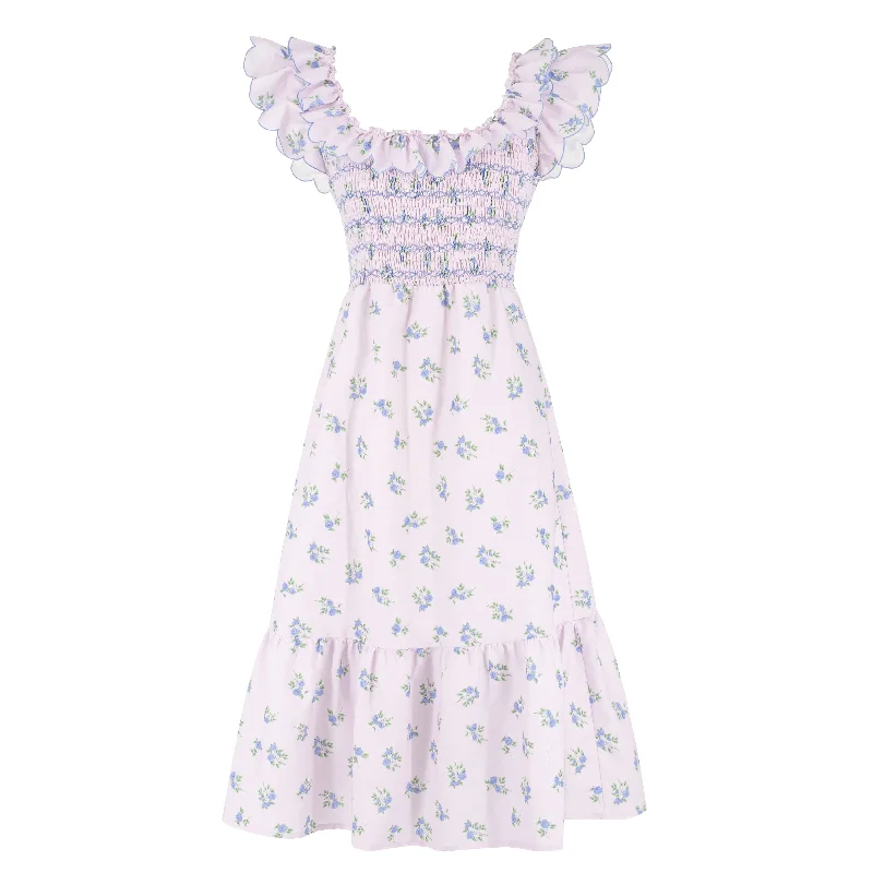 Women's Violet Dress - Positano Lavender