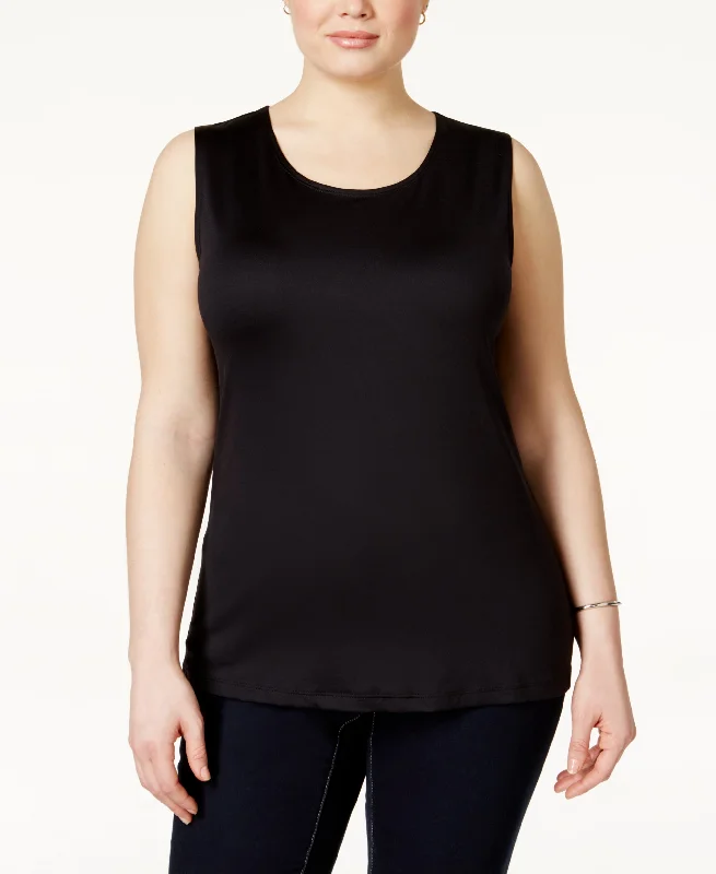 Alfani Plus Size Sleeveless Layering Tank