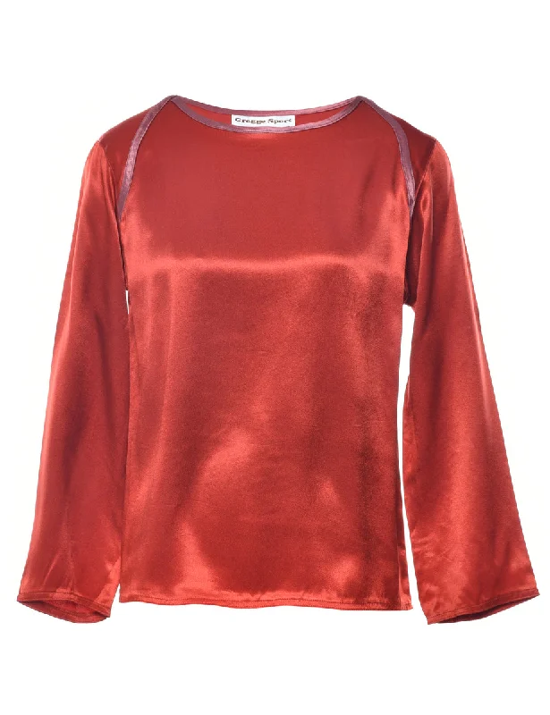 Long Sleeved Evening Top - M